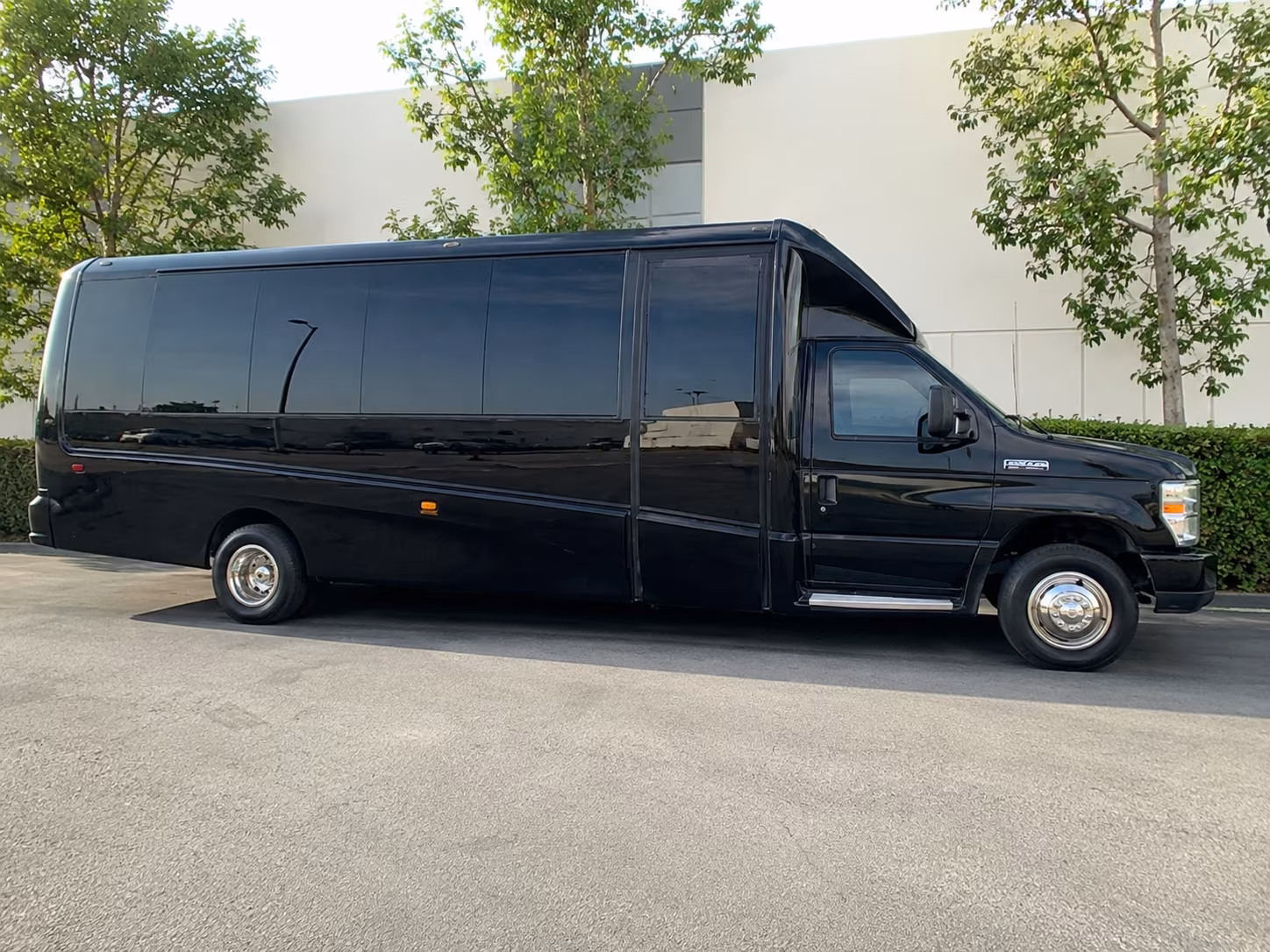 because south gate wedding parking is limited a bus makes all the difference