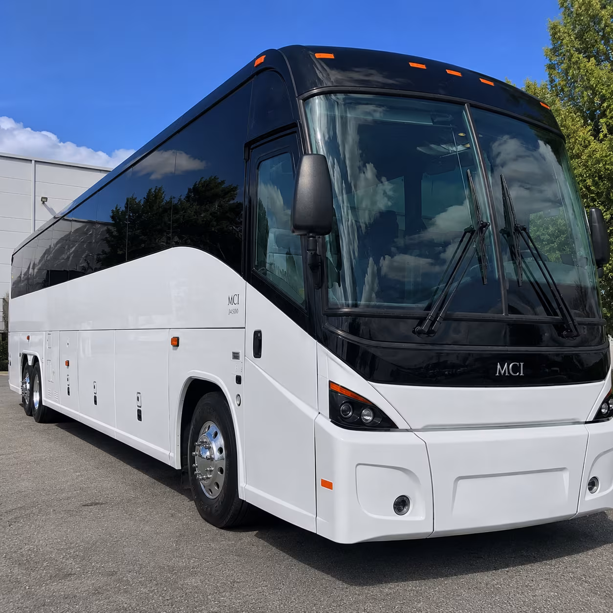 bellflower government military charter bus services