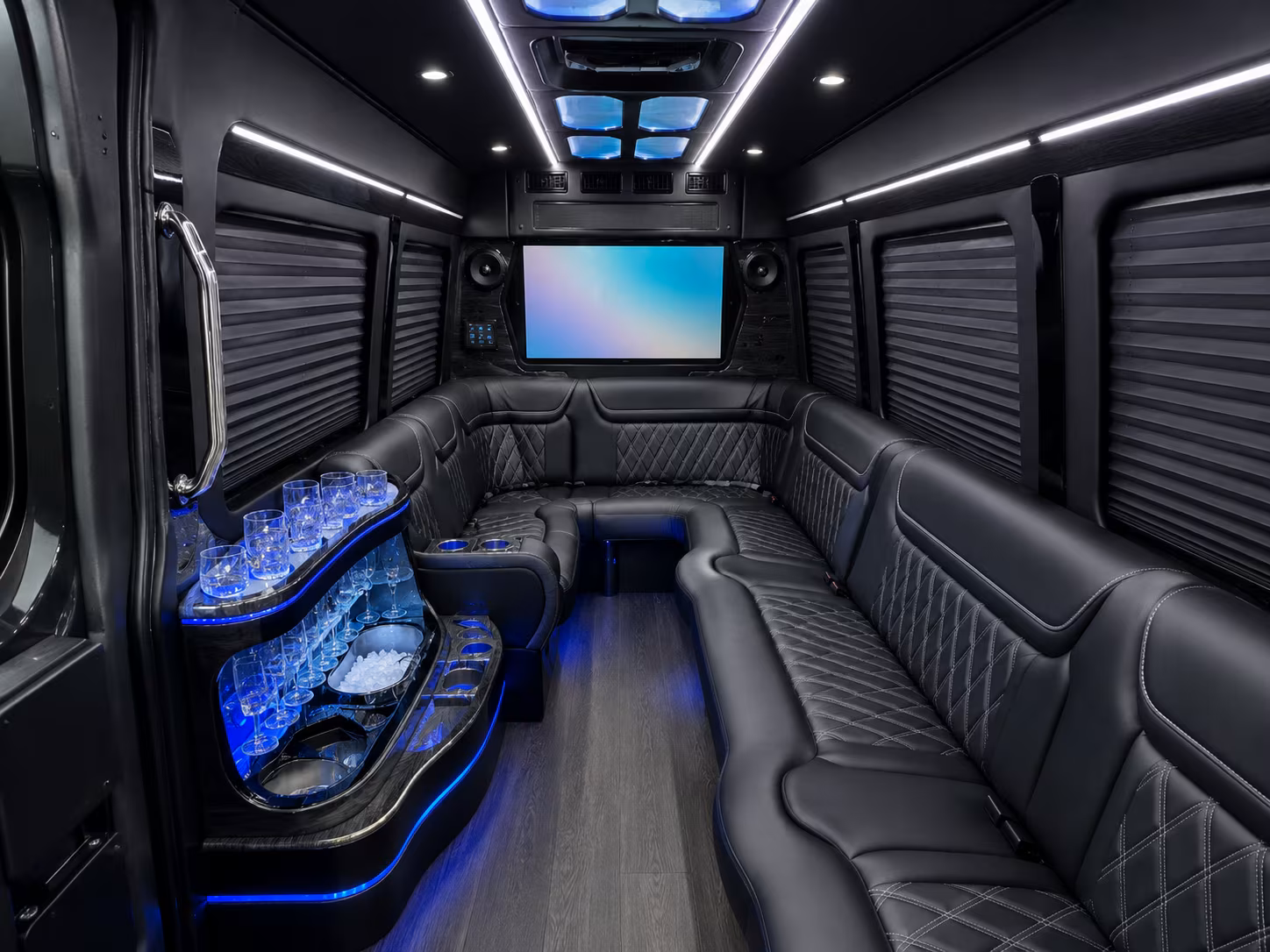 book corporate event transportation for off sites client visits and team events