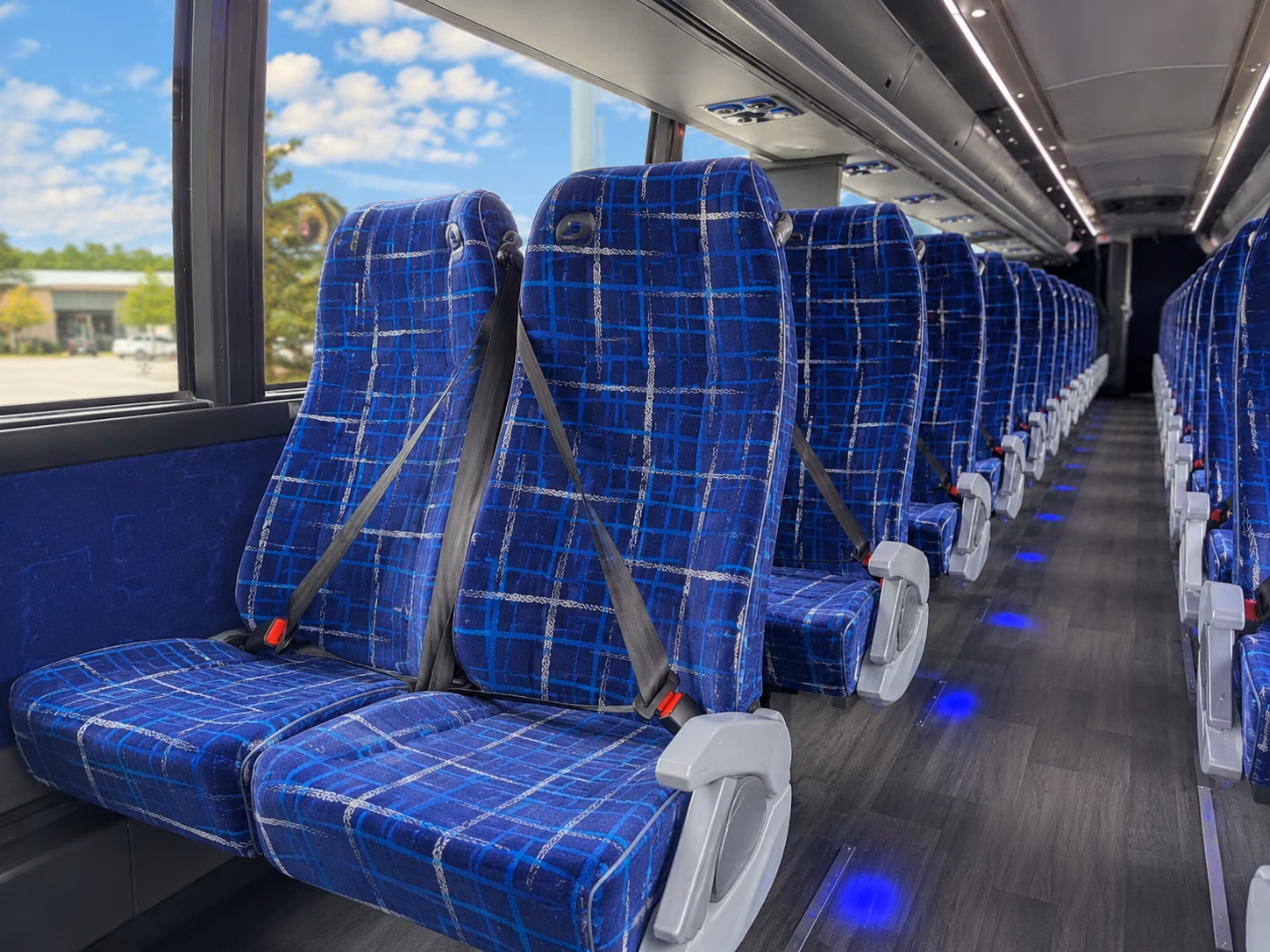 cross la county to crypto com arena and bmo stadium on one bus