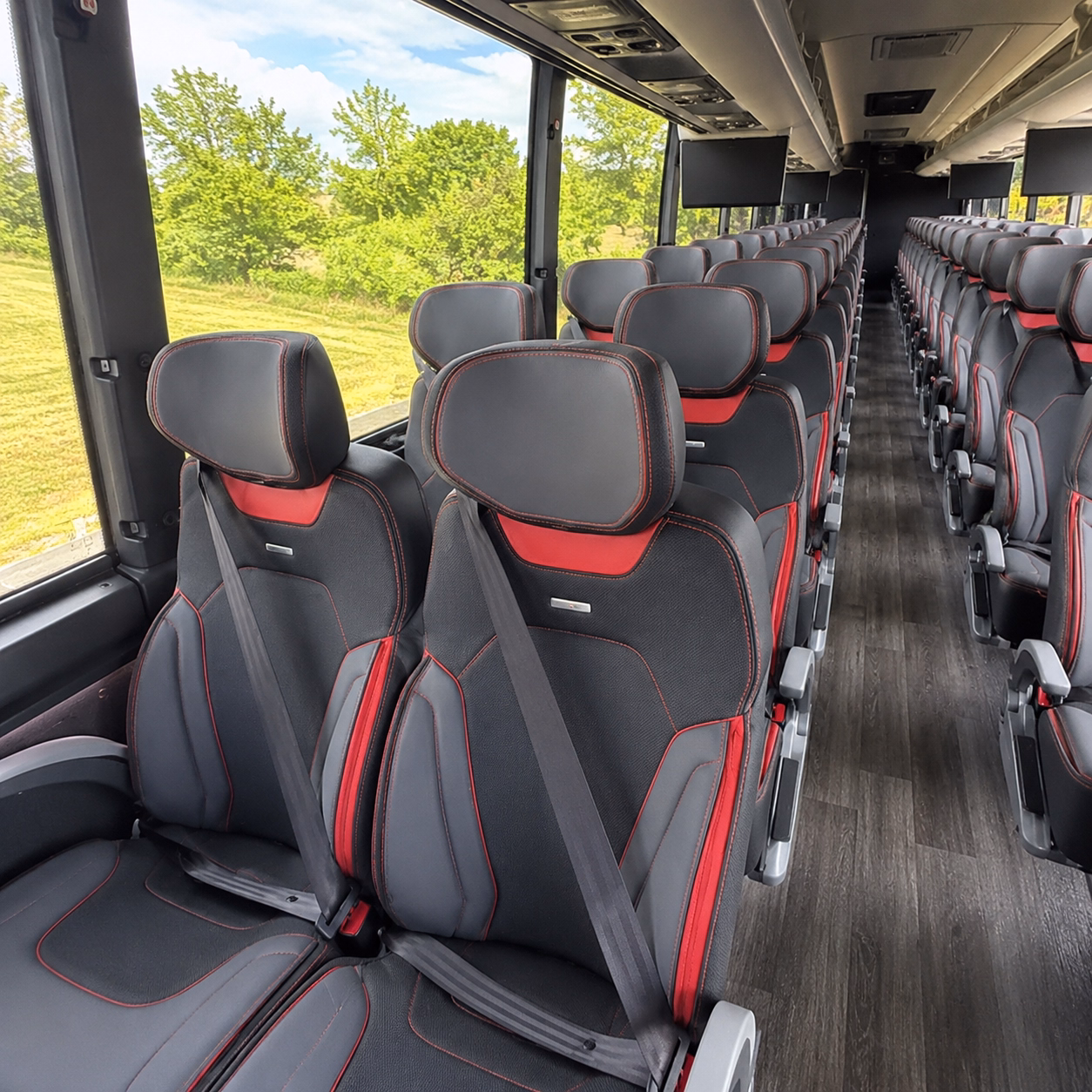 find a bus for youth group retreats to forest home and beyond
