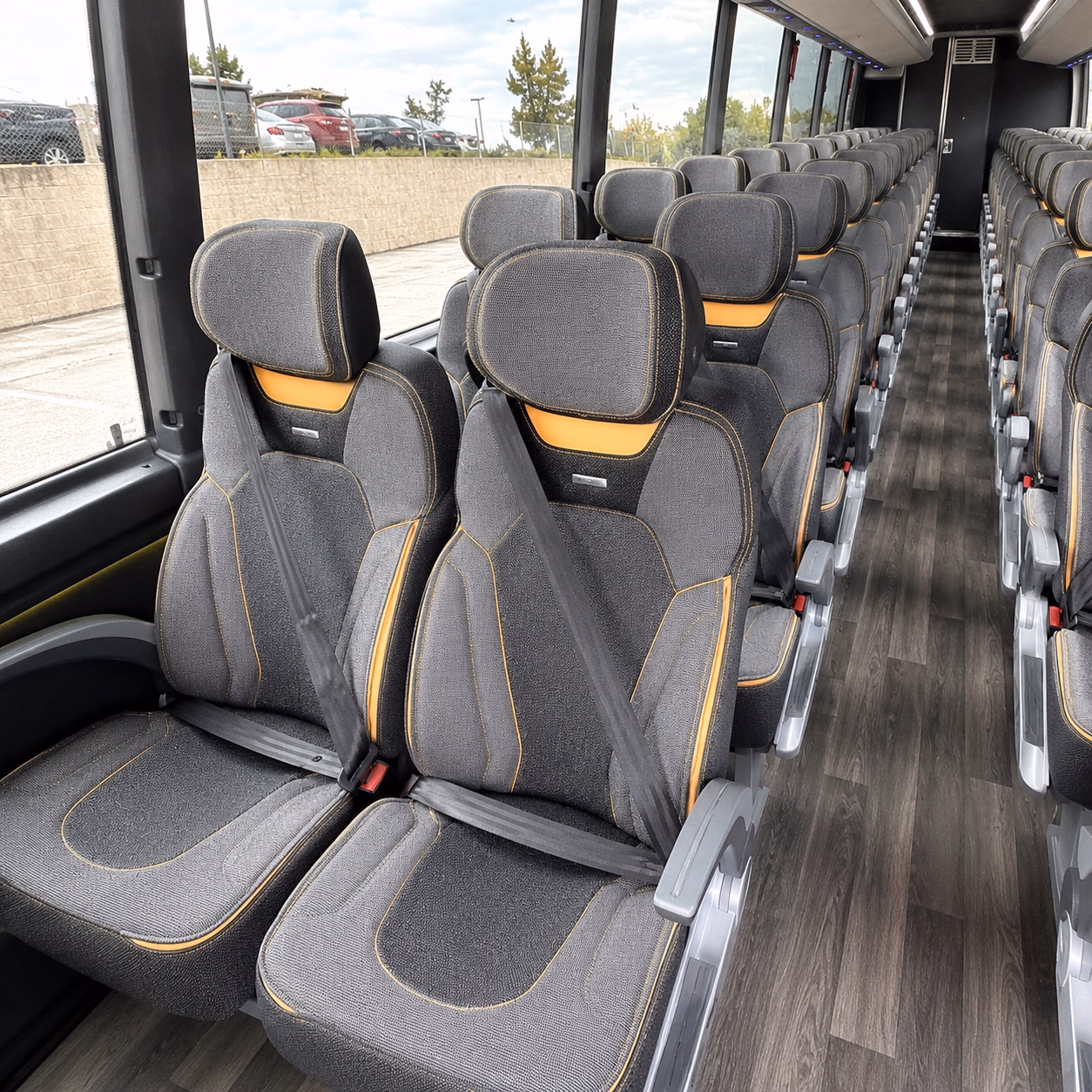 instead of splitting your group across multiple cars for a mission trip rent one bus