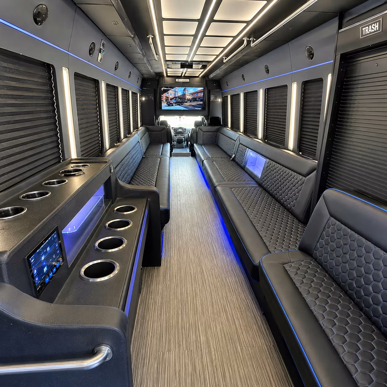 south gate night out party bus rental