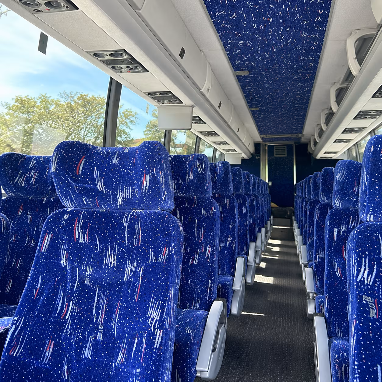 south gate wedding transportation onboard seating