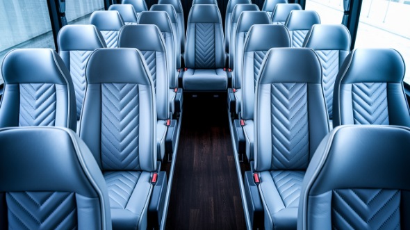south gate 35 passenger minibus interior