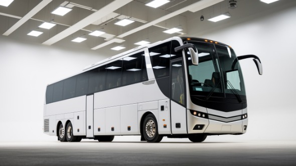south gate 50 passenger charter bus