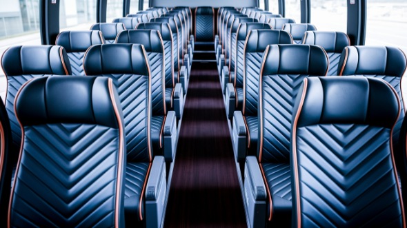 south gate 55 passenger charter bus rental