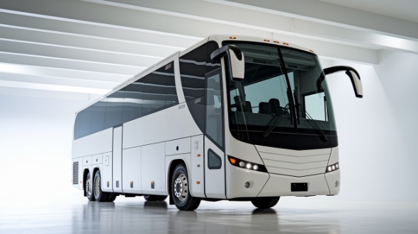 south gate 56 passenger charter bus